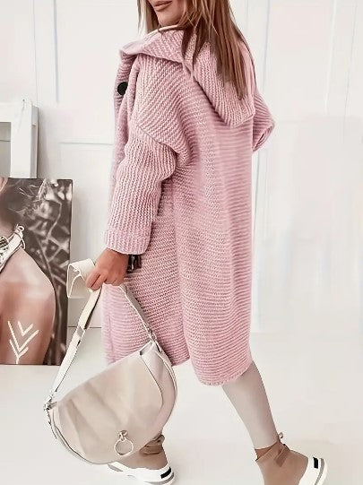 Maéva | Cardigan à Capuche Oversize Femme - Image 10