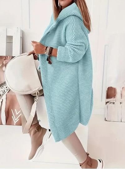 Maéva | Cardigan à Capuche Oversize Femme - Image 12