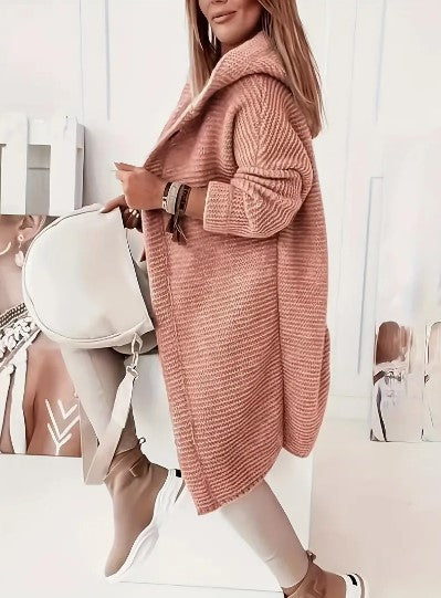 Maéva | Cardigan à Capuche Oversize Femme - Image 11