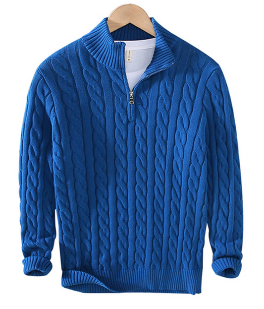 Florent | Pull zippé élégant pour un confort quotidien - Image 1