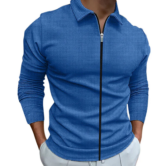 Stéphane | Chemise zippée élégante - Image 1