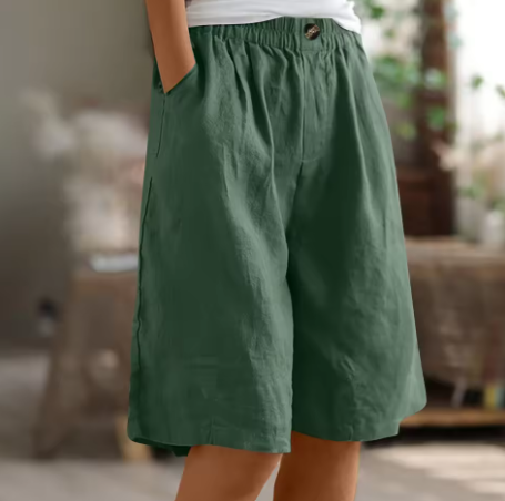 Simone | Shorts en lin confortables pour le printemps et l'été - Image 9