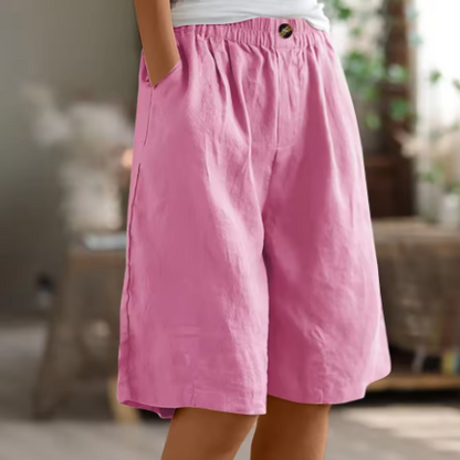Simone | Shorts en lin confortables pour le printemps et l'été - Image 5