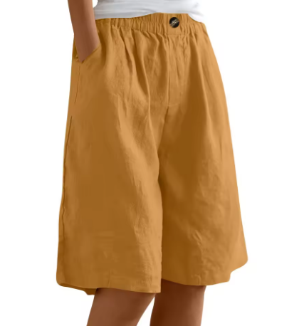 Simone | Shorts en lin confortables pour le printemps et l'été - Image 13