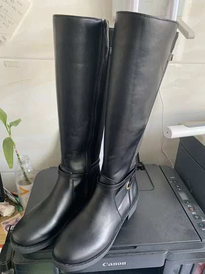 Léna | Bottes d'équitation à talons bas pour femmes - Image 4