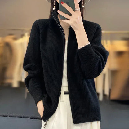 Wafa | Veste Pull Zippée Femme - Image 10