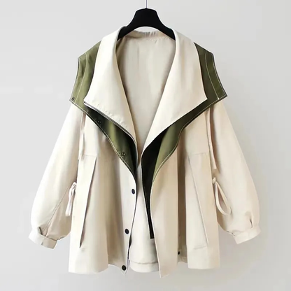Lilia | Veste Femme Oversize à Cordon - Image 1