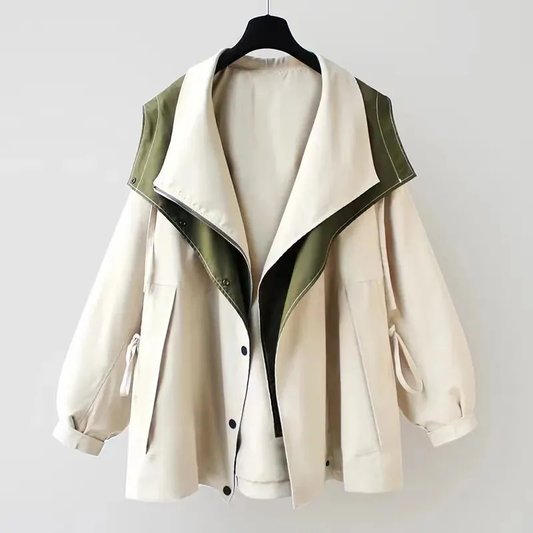 Lilia | Veste Femme Oversize à Cordon - Image 1