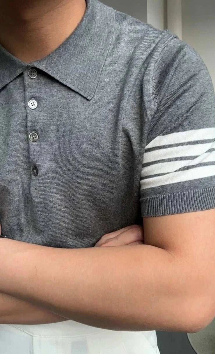 Yves | Polo Slim Fit pour hommes - Tenue d'été décontractée et élégante - Image 10