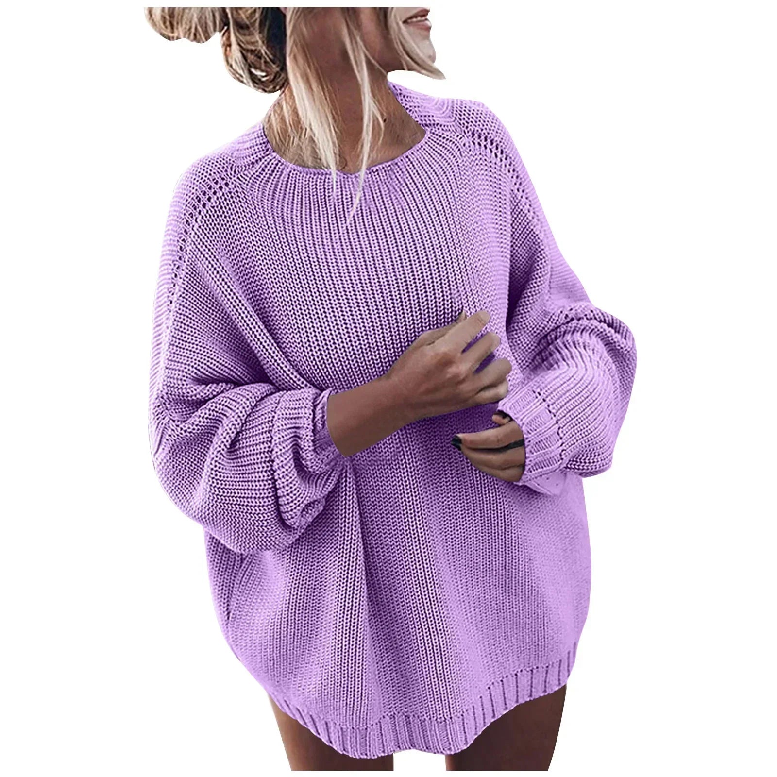 Blandine | Pull Femme Tricot Oversize - Image 4