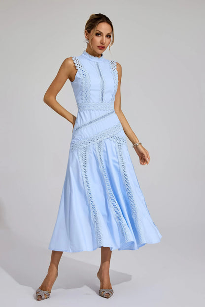 Lysa | Robe midi élégante en dentelle pour les occasions spéciales - Image 23