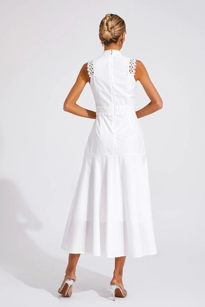 Lysa | Robe midi élégante en dentelle pour les occasions spéciales - Image 16