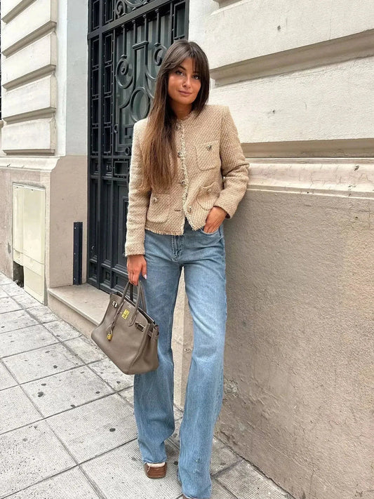 Stella | Veste Courte en Tweed pour Femme - Image 2