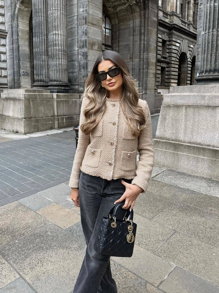 Stella | Veste Courte en Tweed pour Femme - Image 3