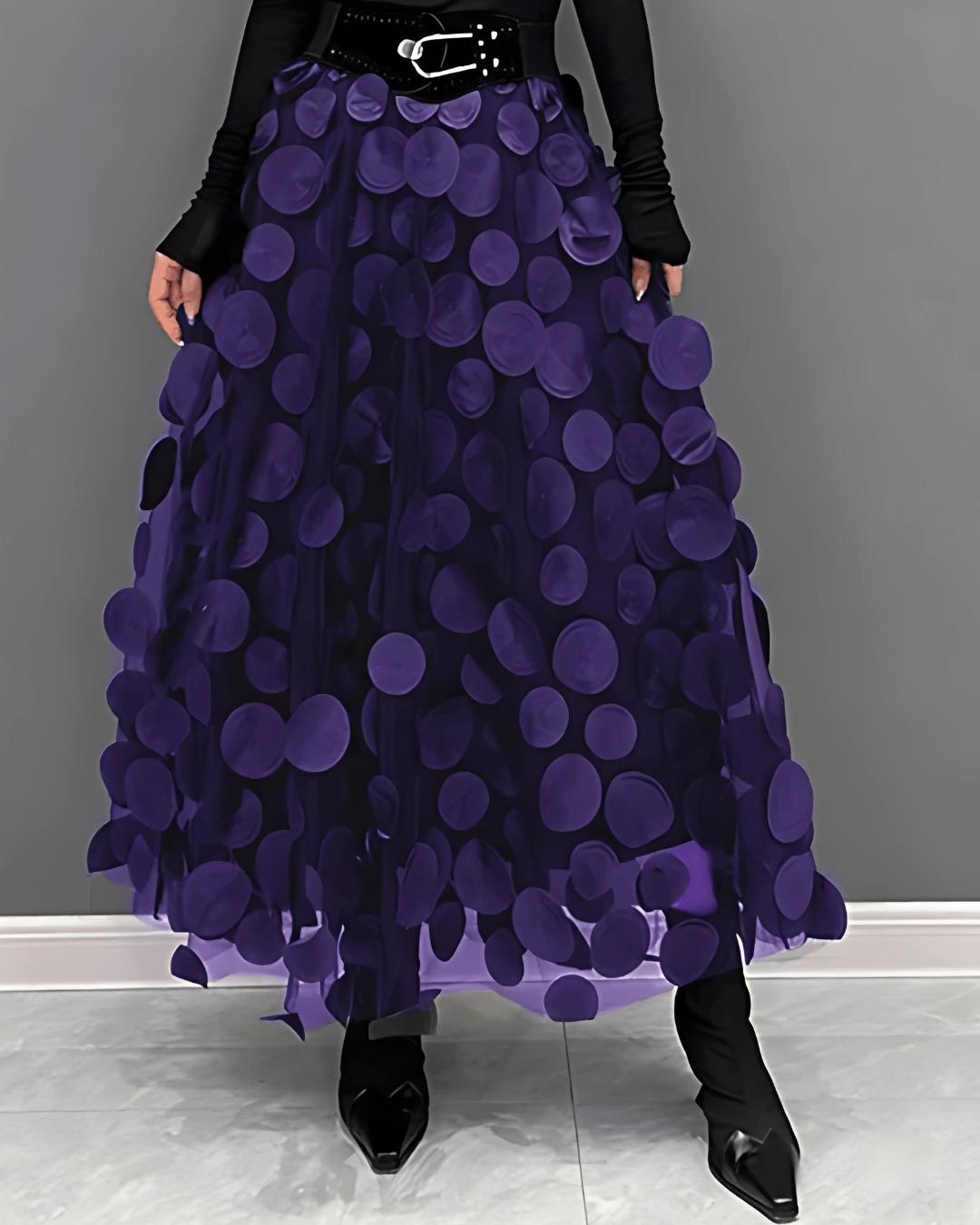 Sylvie | Jupe midi élégante Trendy Style - Image 2