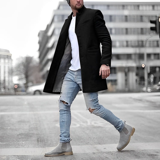 Lassana | Manteau Homme Coupe Slim - Image 2