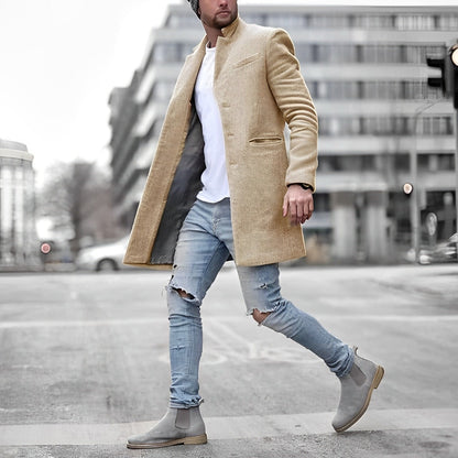Lassana | Manteau Homme Coupe Slim - Image 3