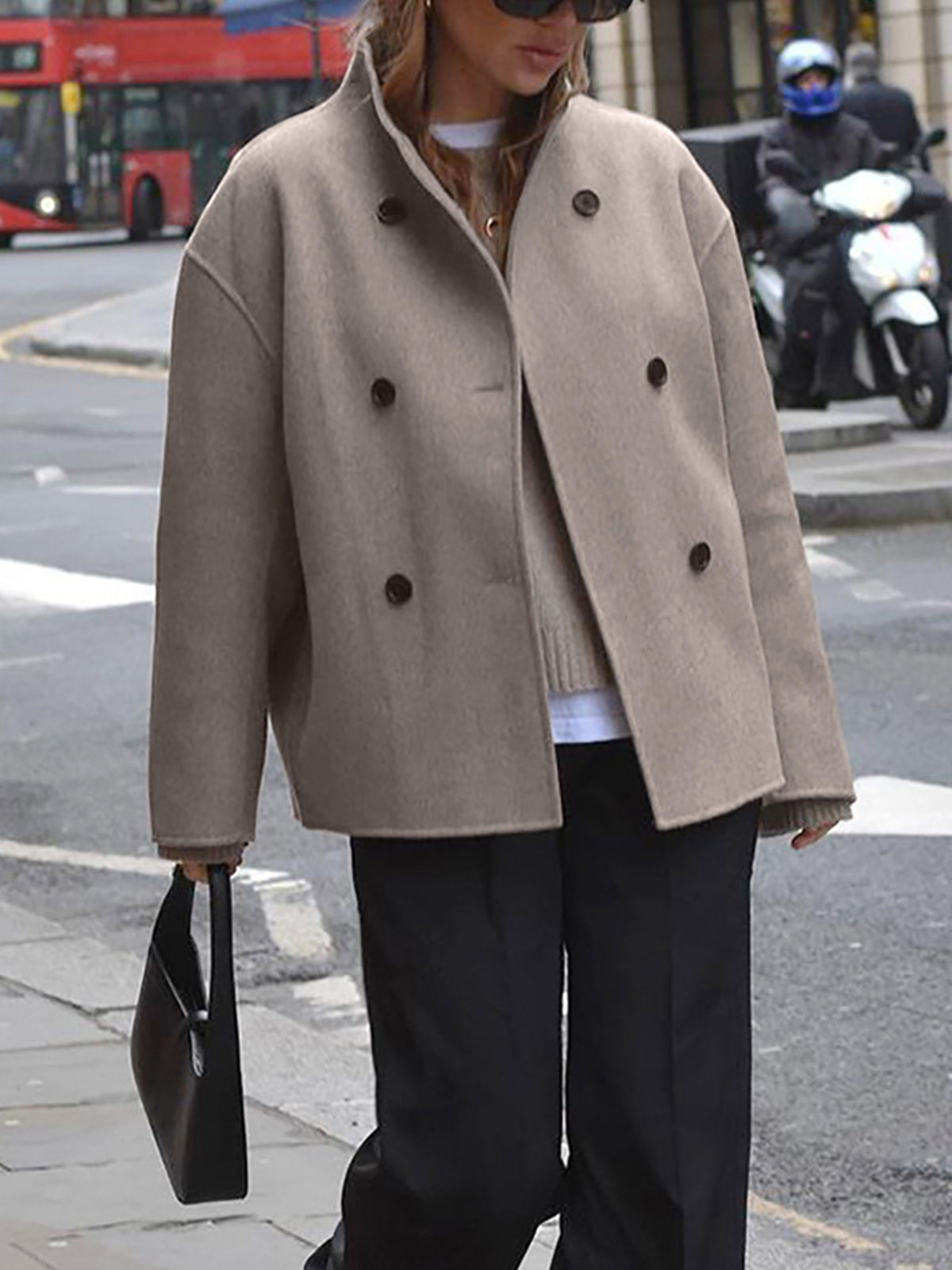 Louisa | Veste Courte Croisée Femme - Image 5