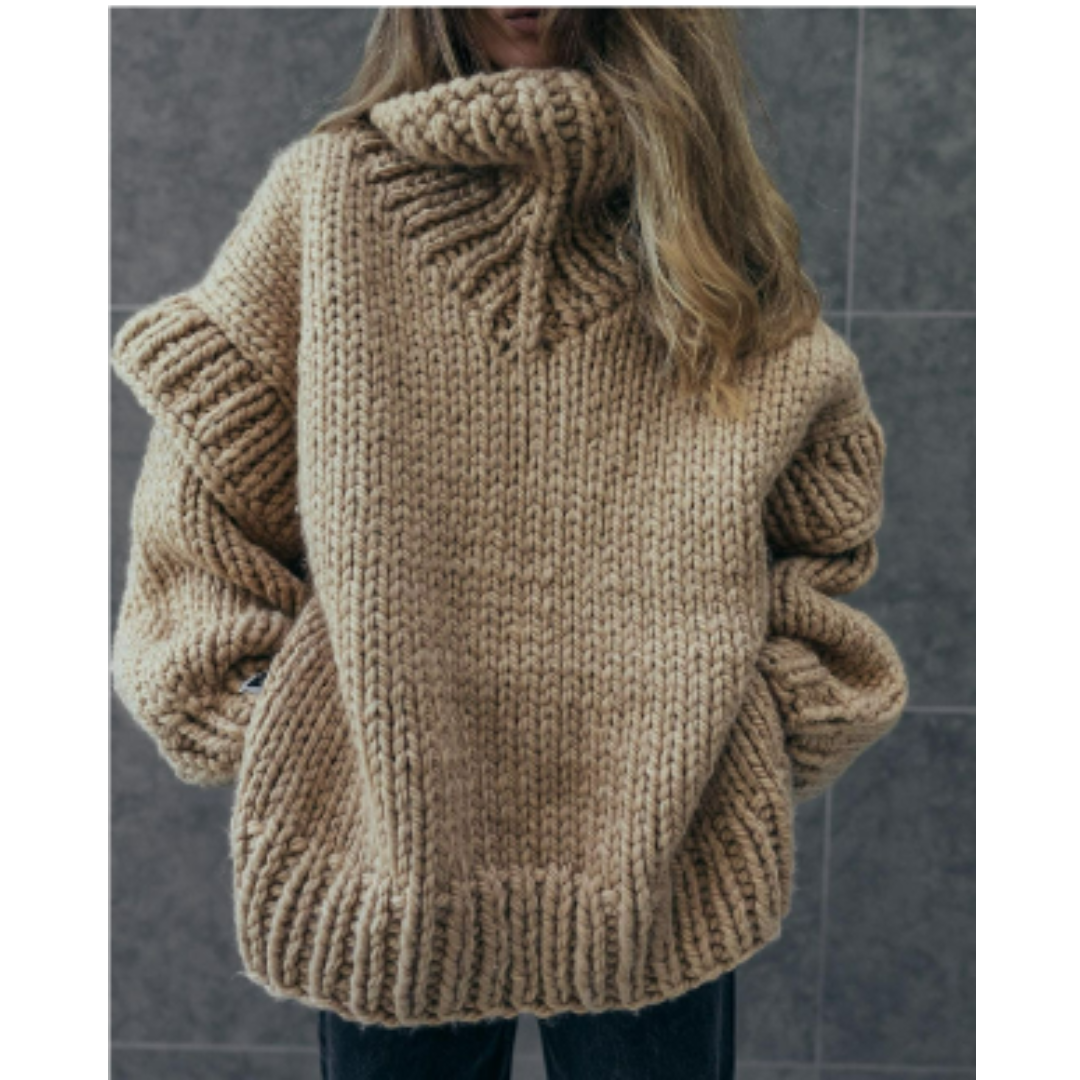 Ellie | Pull ample en grosse maille pour femme - Image 6