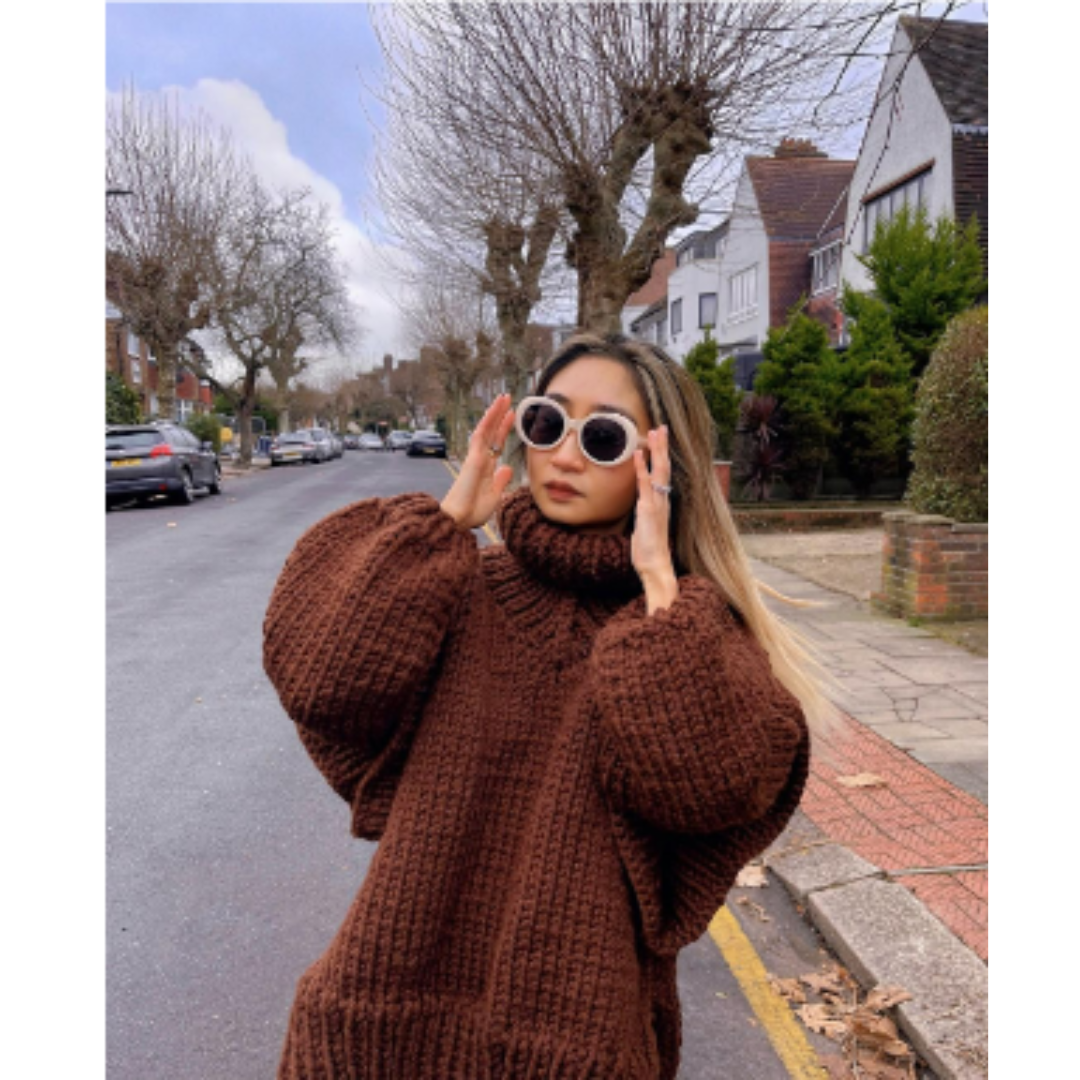 Ellie | Pull ample en grosse maille pour femme - Image 7
