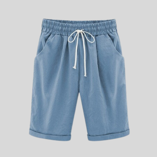 Guillaume | Short décontracté en coton - Coupe régulière avec taille élastique - Image 1