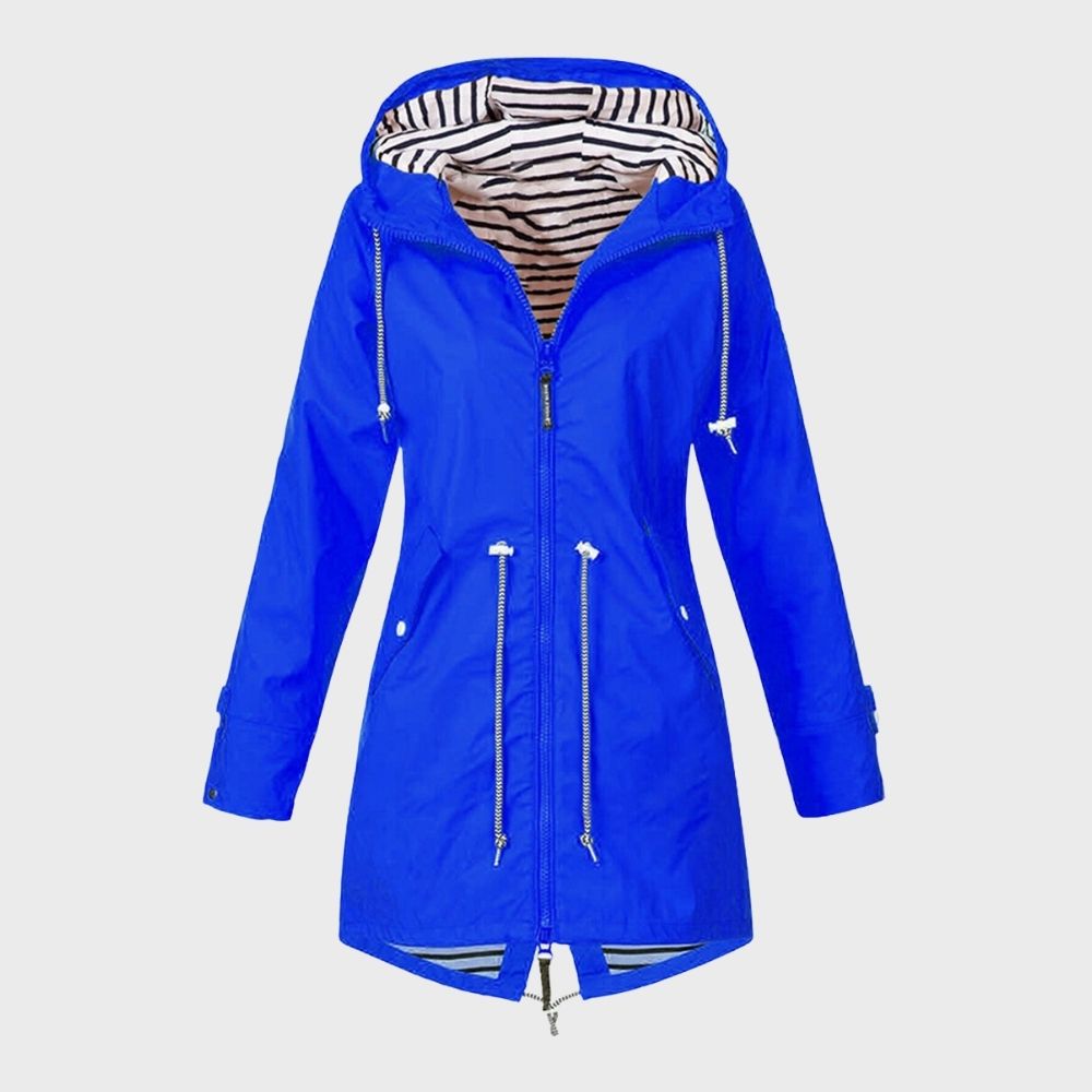 Erika | Imperméable Long à Capuche pour Femme - Image 8