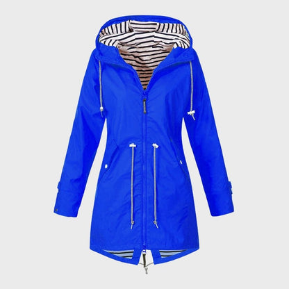 Erika | Imperméable Long à Capuche pour Femme - Image 8