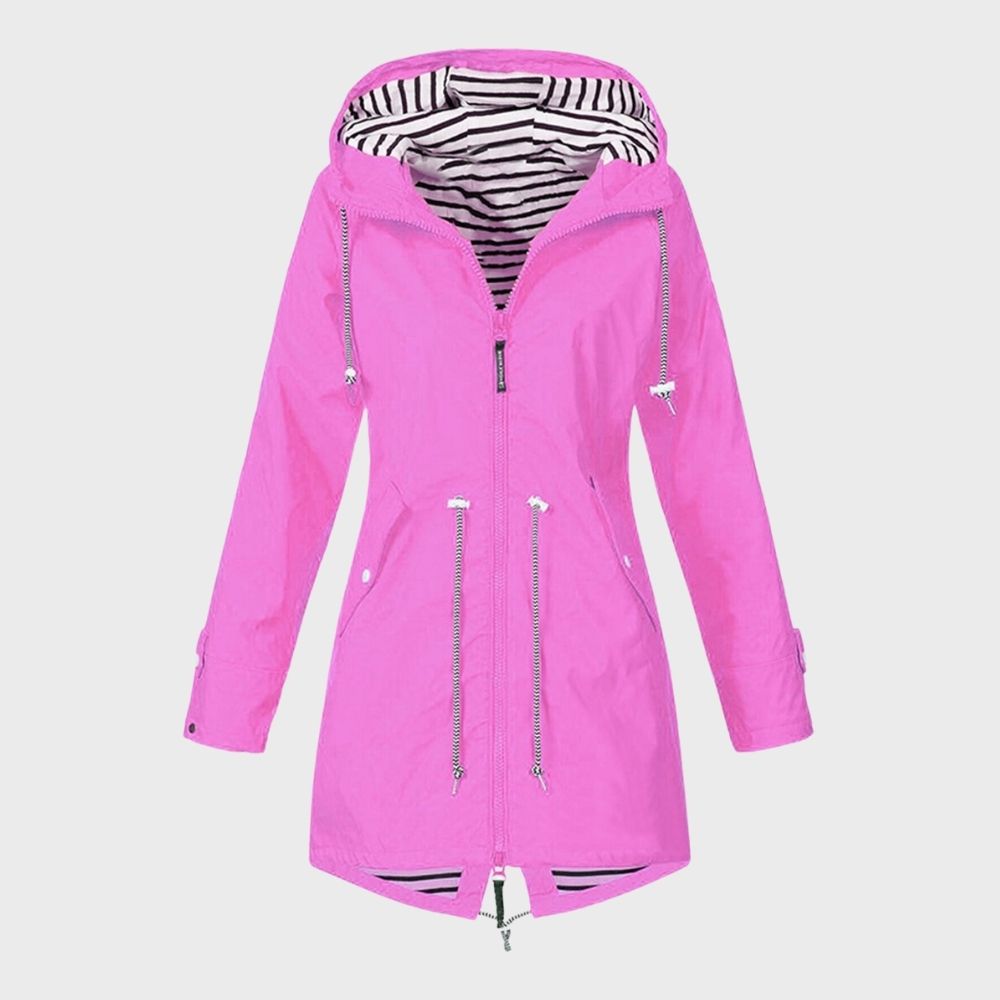 Erika | Imperméable Long à Capuche pour Femme - Image 7