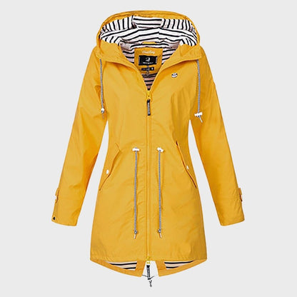 Erika | Imperméable Long à Capuche pour Femme - Image 5