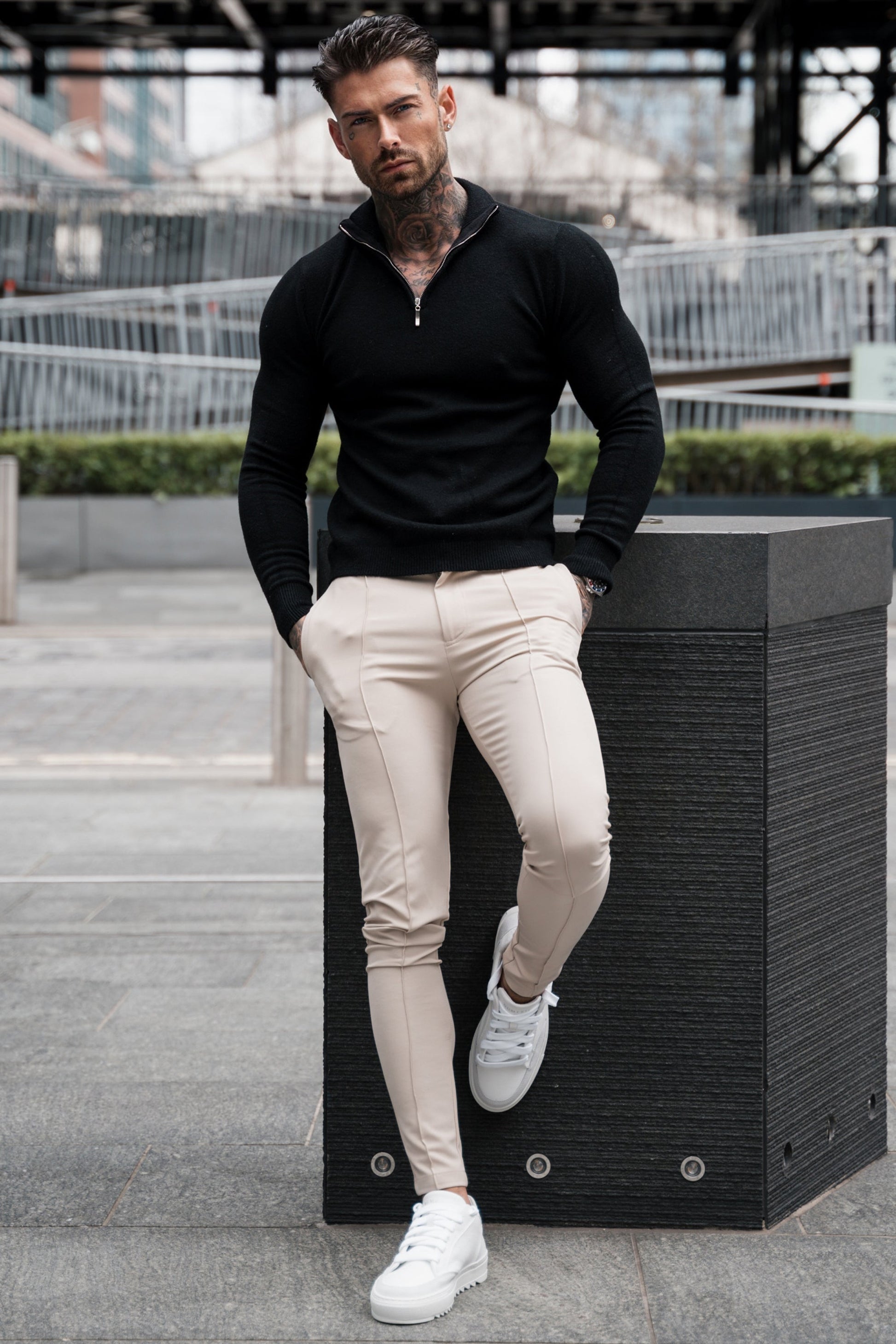 Marc | Pantalon long slim élégant pour hommes - Image 4