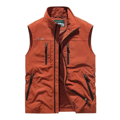 Alix | Gilet sans manches zippé intégral pour homme - Image 4