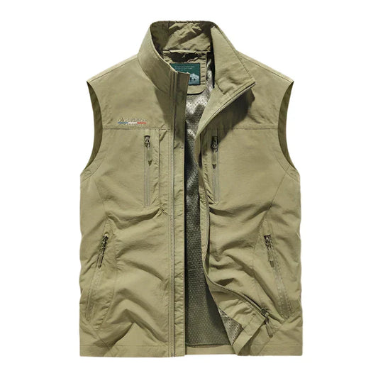 Alix | Gilet sans manches zippé intégral pour homme - Image 1