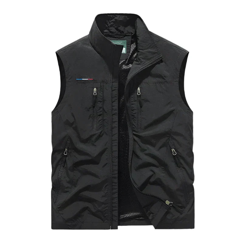 Alix | Gilet sans manches zippé intégral pour homme - Image 2