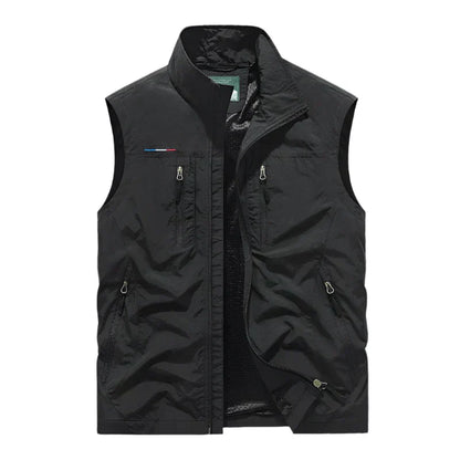 Alix | Gilet sans manches zippé intégral pour homme - Image 2