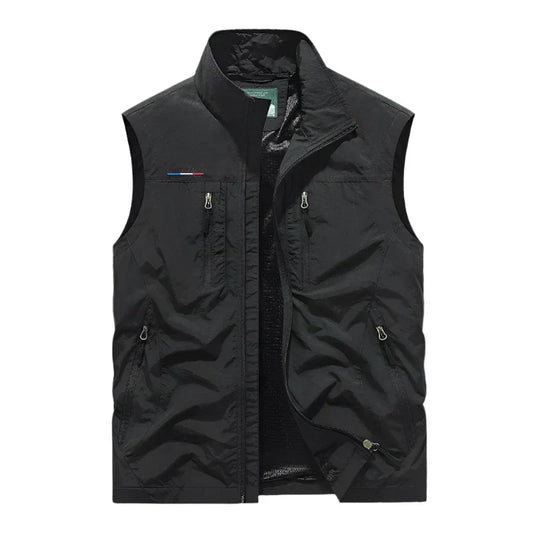 Alix | Gilet sans manches zippé intégral pour homme - Image 2