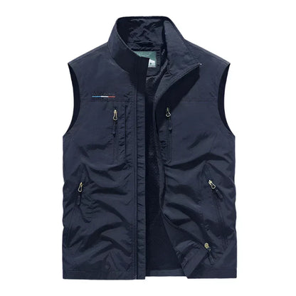 Alix | Gilet sans manches zippé intégral pour homme - Image 5
