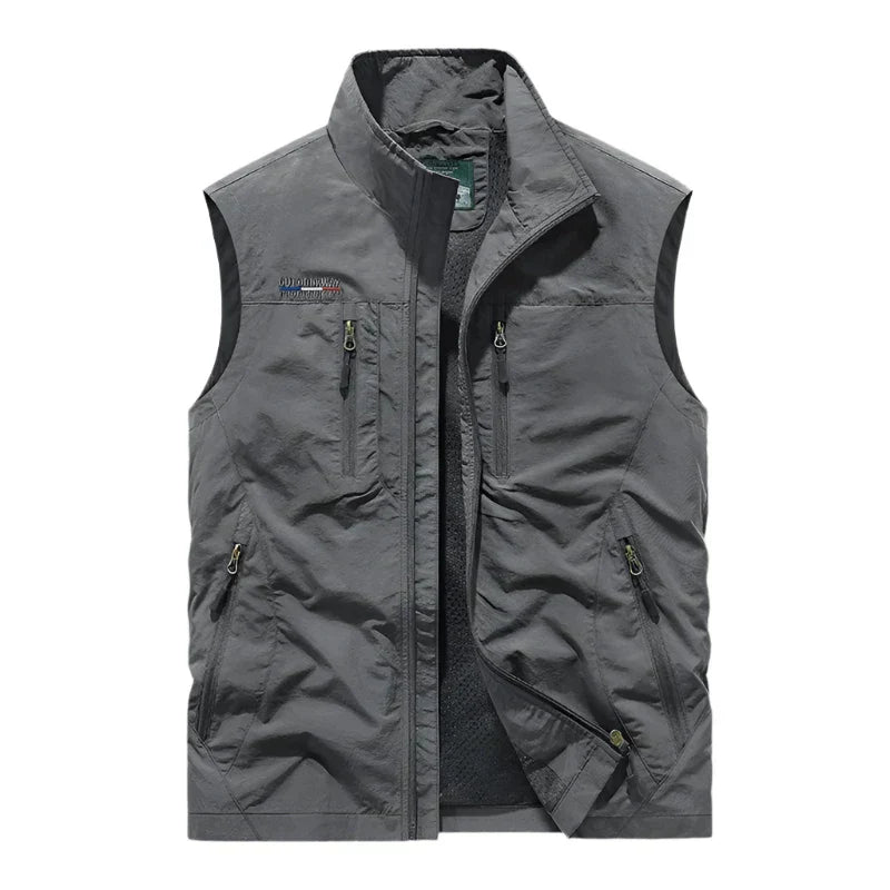 Alix | Gilet sans manches zippé intégral pour homme - Image 3