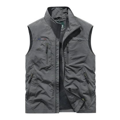 Alix | Gilet sans manches zippé intégral pour homme - Image 3