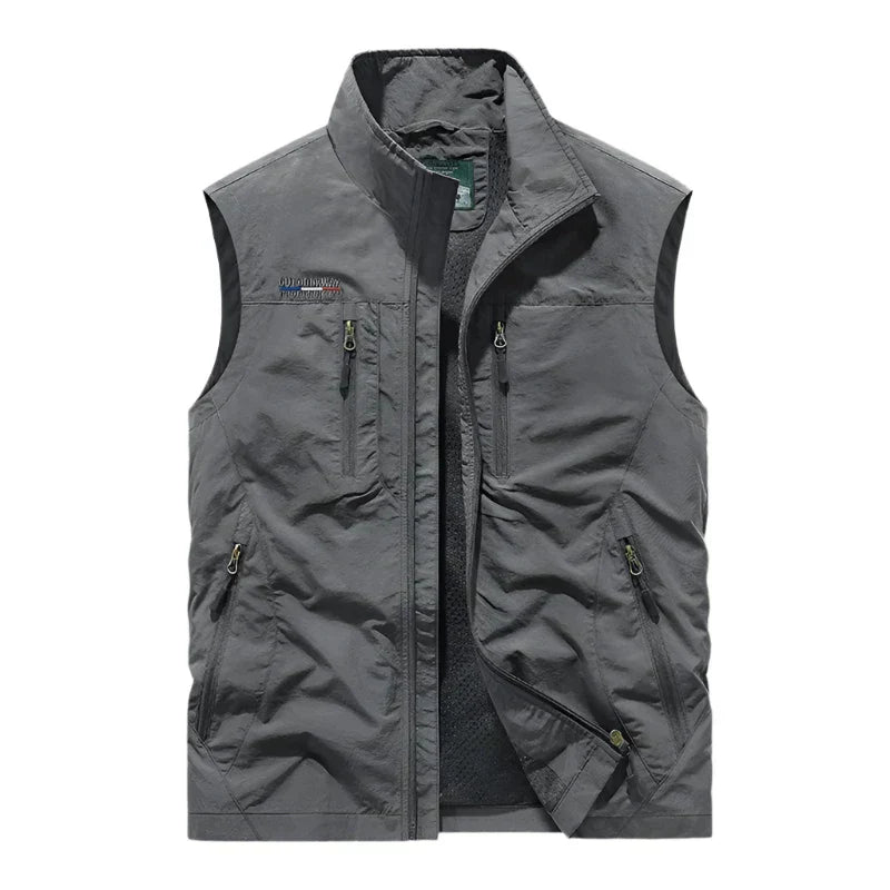 Xav | Gilet décontracté zippé intégral pour homme - Image 3