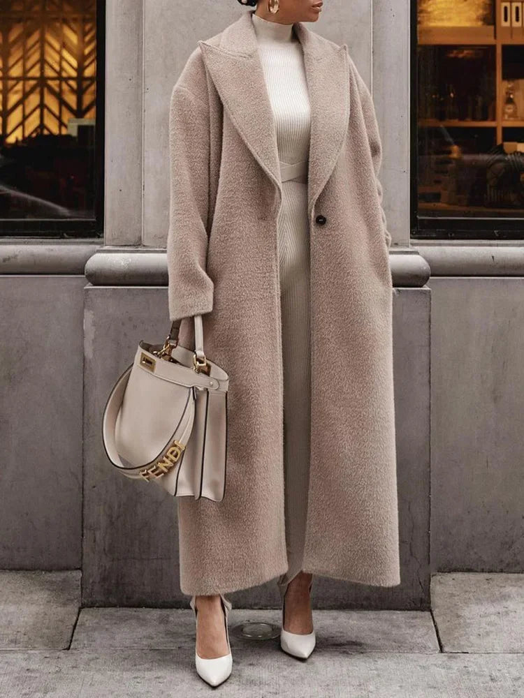Laïla | Manteau Long Oversize Femme - Image 3