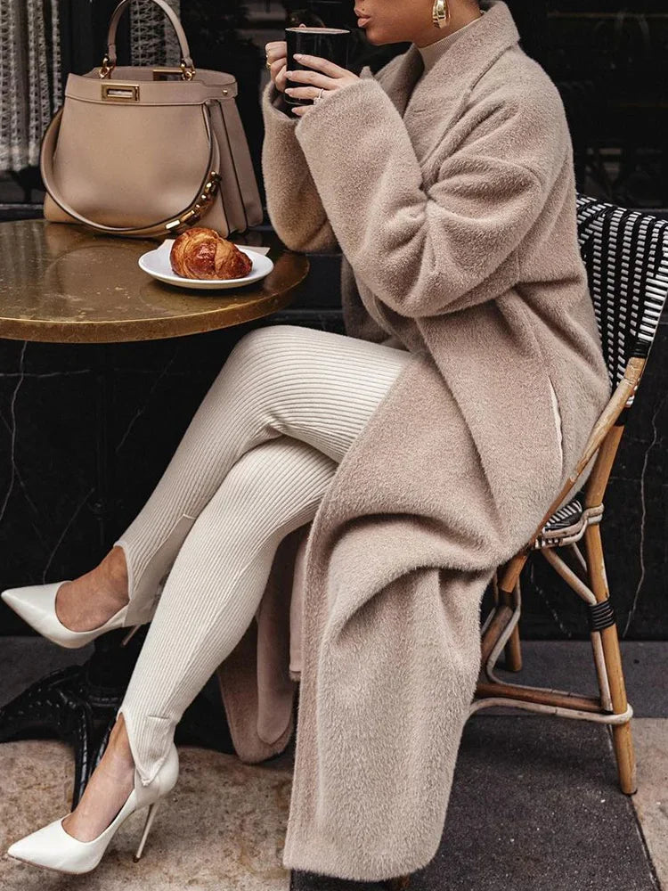 Laïla | Manteau Long Oversize Femme - Image 5