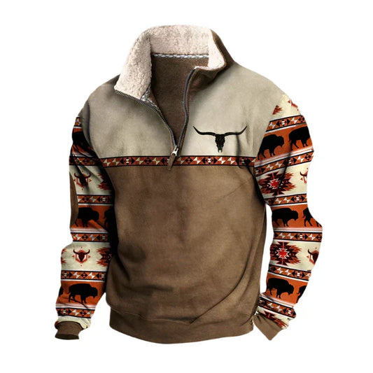 Evan | Sweat stylé avec fermeture éclair - Image 1