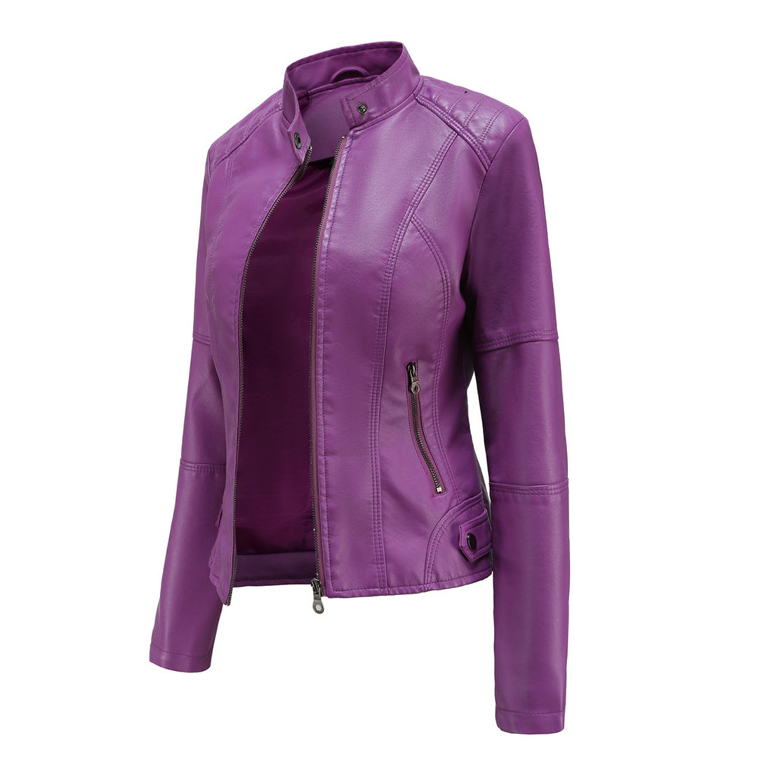 Selena | Veste de motard ajustée pour femme - Image 6