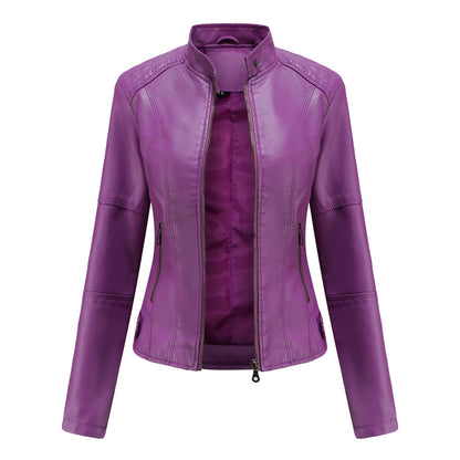 Selena | Veste de motard ajustée pour femme - Image 5