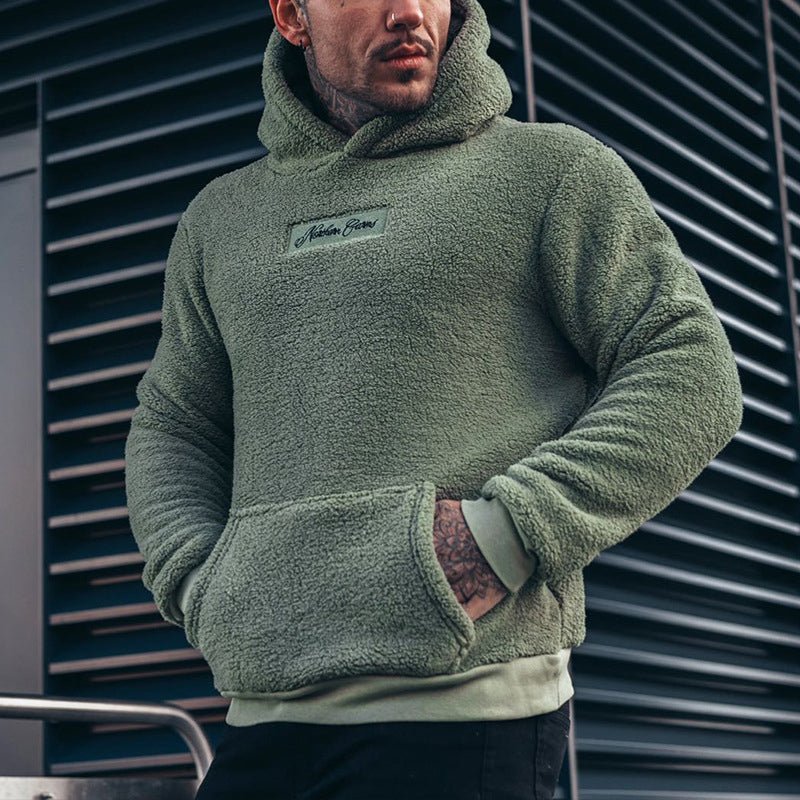 Sandro | Pull à Capuche Sherpa Homme - Image 1