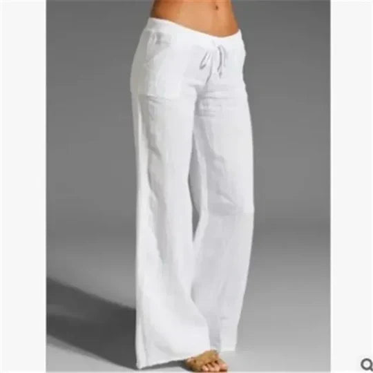 Sylvie | Pantalon confortable avec cordon de serrage et coupe décontractée - Image 1