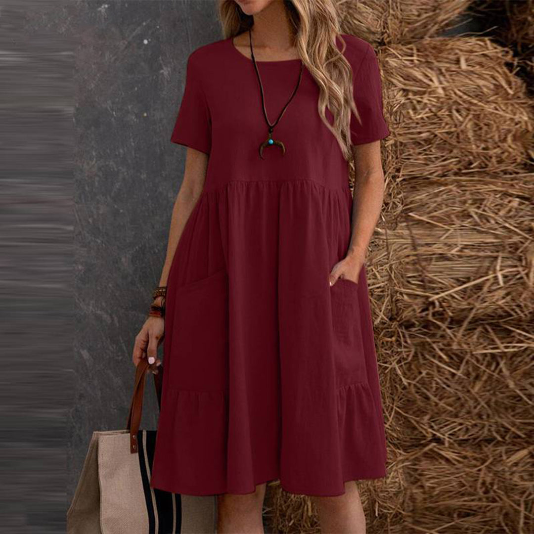 Christine | Robe d'été au tissu doux et à l'allure élégante - Image 3