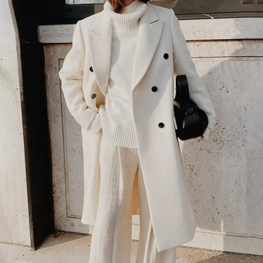 Nathalie | Manteau Croisé Femme - Image 3