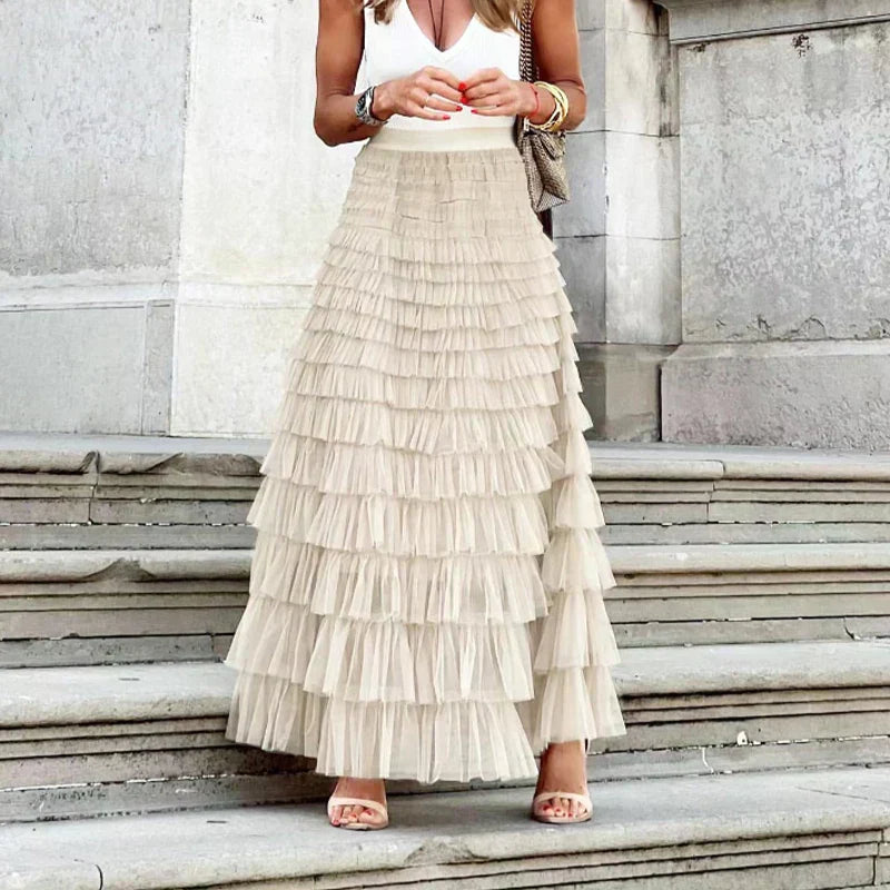 Estelle | Jupe midi en tulle pour femmes - Image 6