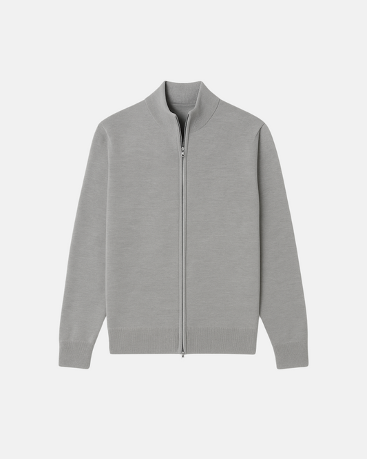 Marcel | Pull Homme Col Montant Zippé - Image 1